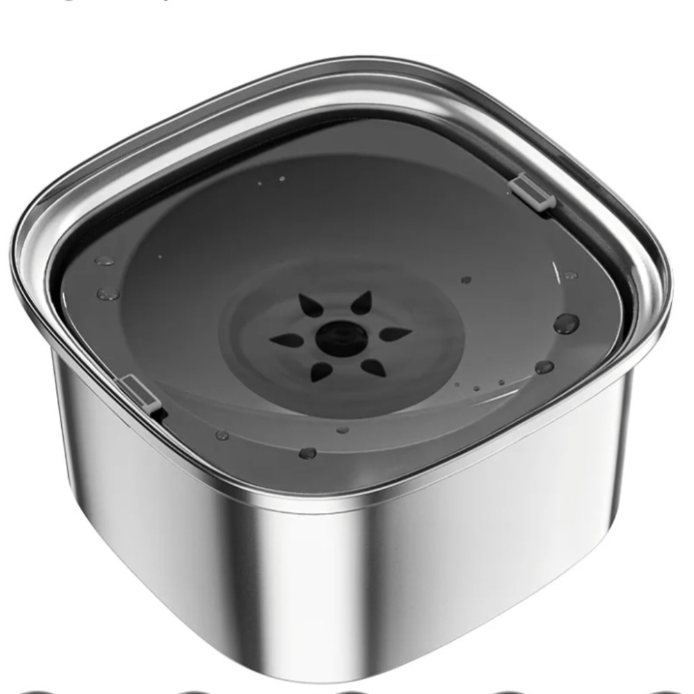 Stainless Steel Pet Water Fountain